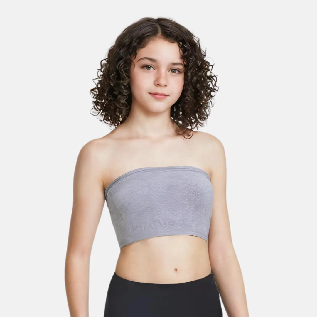 Teens Tube Top Bra | Slip On Style | 3 Layer Front Panel Conceals Nipples | Silicone Anti Slip Band Prevents Slipping - Image 8