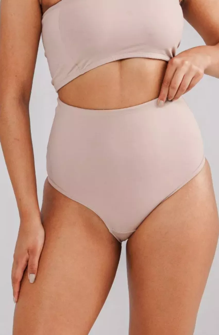 Tummy Tucker Briefs | High Waist | Reduces Signs of Cellulite | Made with Emana® Yarn - Image 2