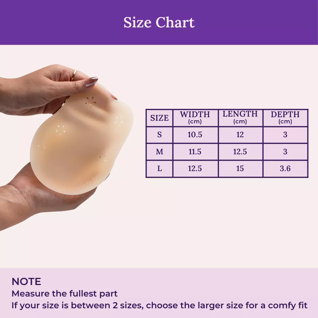 Ultra Lift Stick-On Bra | Breathable Silicone Nipple Covers | Secure Hold | 6 Hours Wear | Wash & Reuse | Pack Of 2 - Image 4
