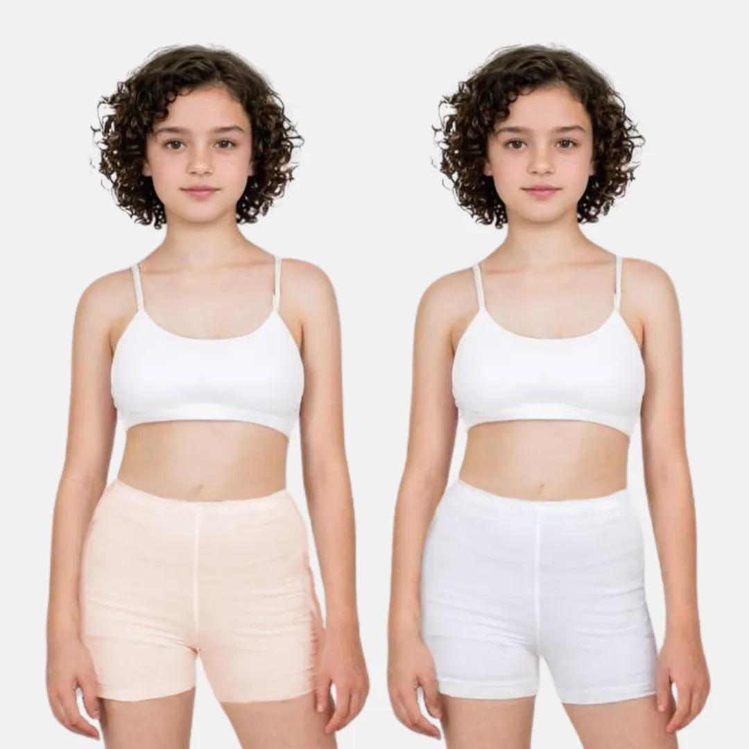 Under Dress Shorts | Full Hip Coverage | Prevents Inner Thigh Chafing | 2 Pack - Image 12