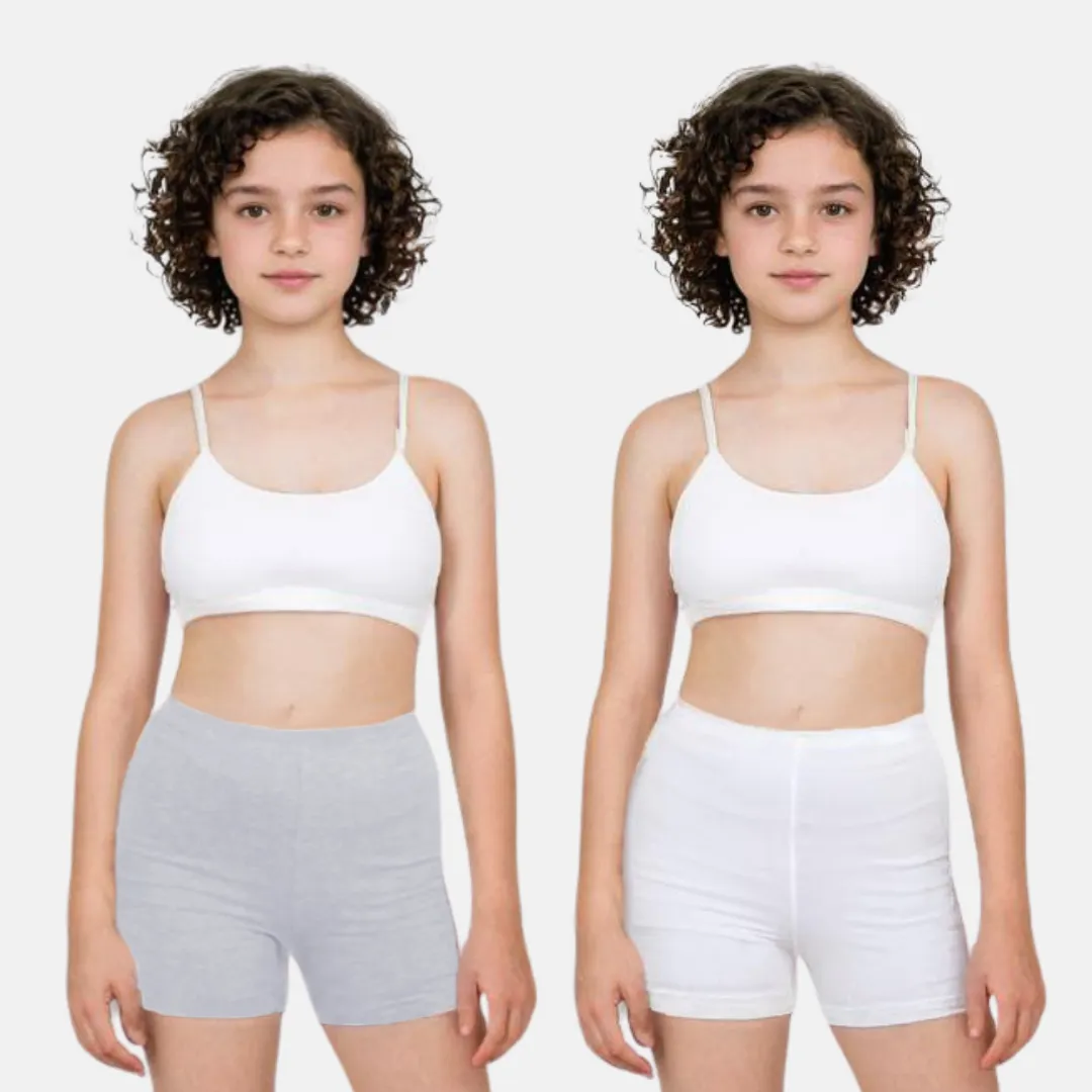 Under Dress Shorts | Full Hip Coverage | Prevents Inner Thigh Chafing | 2 Pack - Image 13