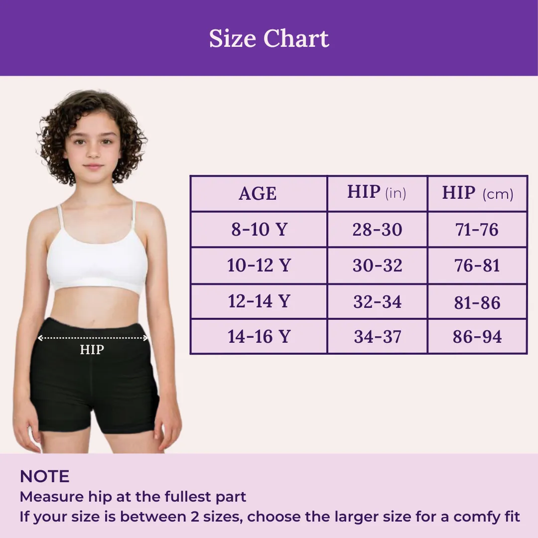 Under Dress Shorts | Full Hip Coverage | Prevents Inner Thigh Chafing | 2 Pack - Image 3