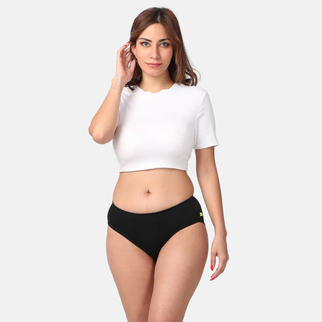 Incontinence Panties | Mid Waist | Leakproof Crotch | Absorbs 25ml Of Leaks | Reusable & Washable - Image 10