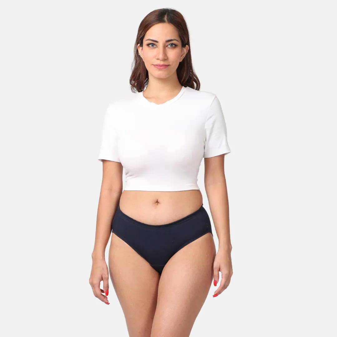 Incontinence Panties | Mid Waist | Leakproof Crotch | Absorbs 25ml Of Leaks | Reusable & Washable - Image 12