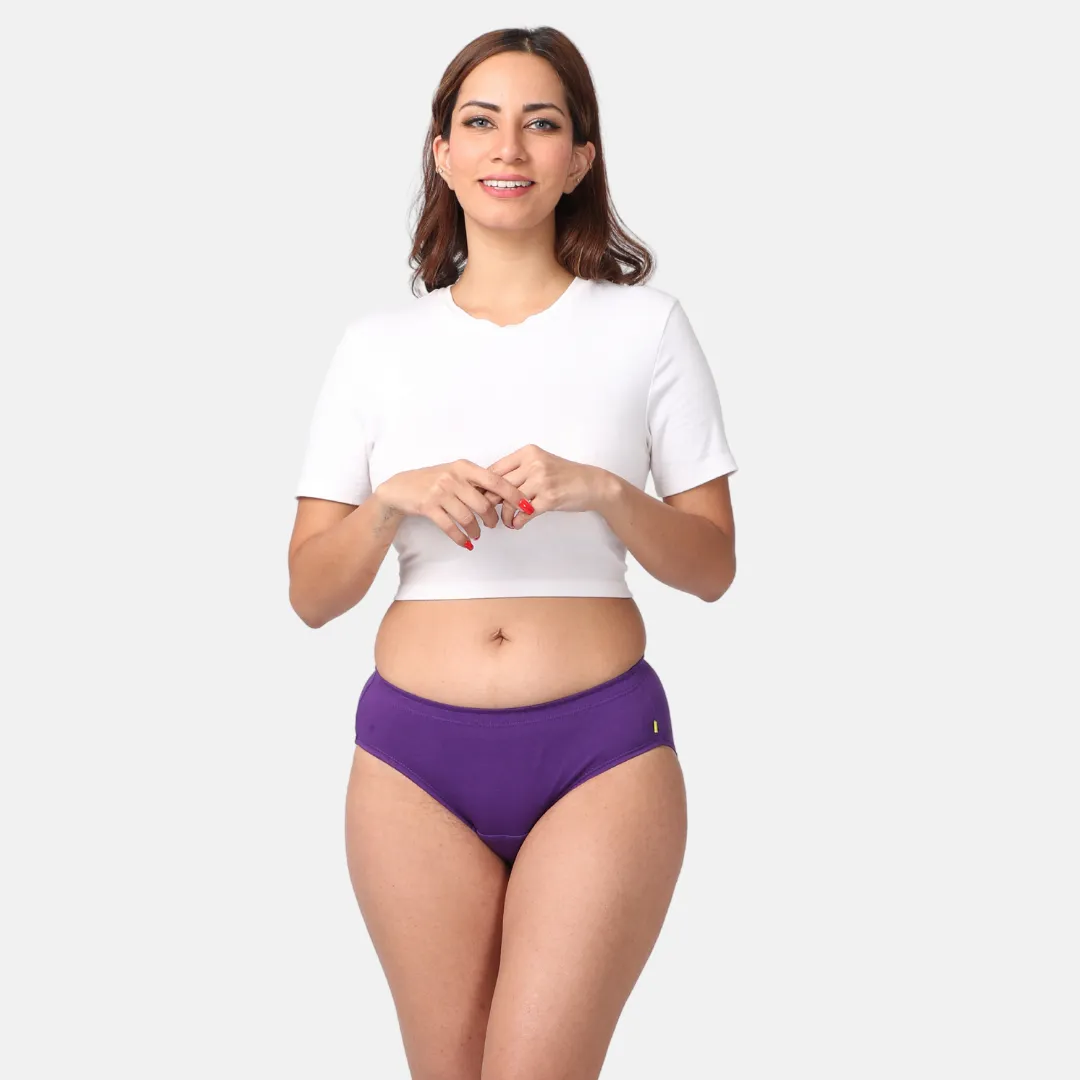 Incontinence Panties | Mid Waist | Leakproof Crotch | Absorbs 25ml Of Leaks | Reusable & Washable - Image 13