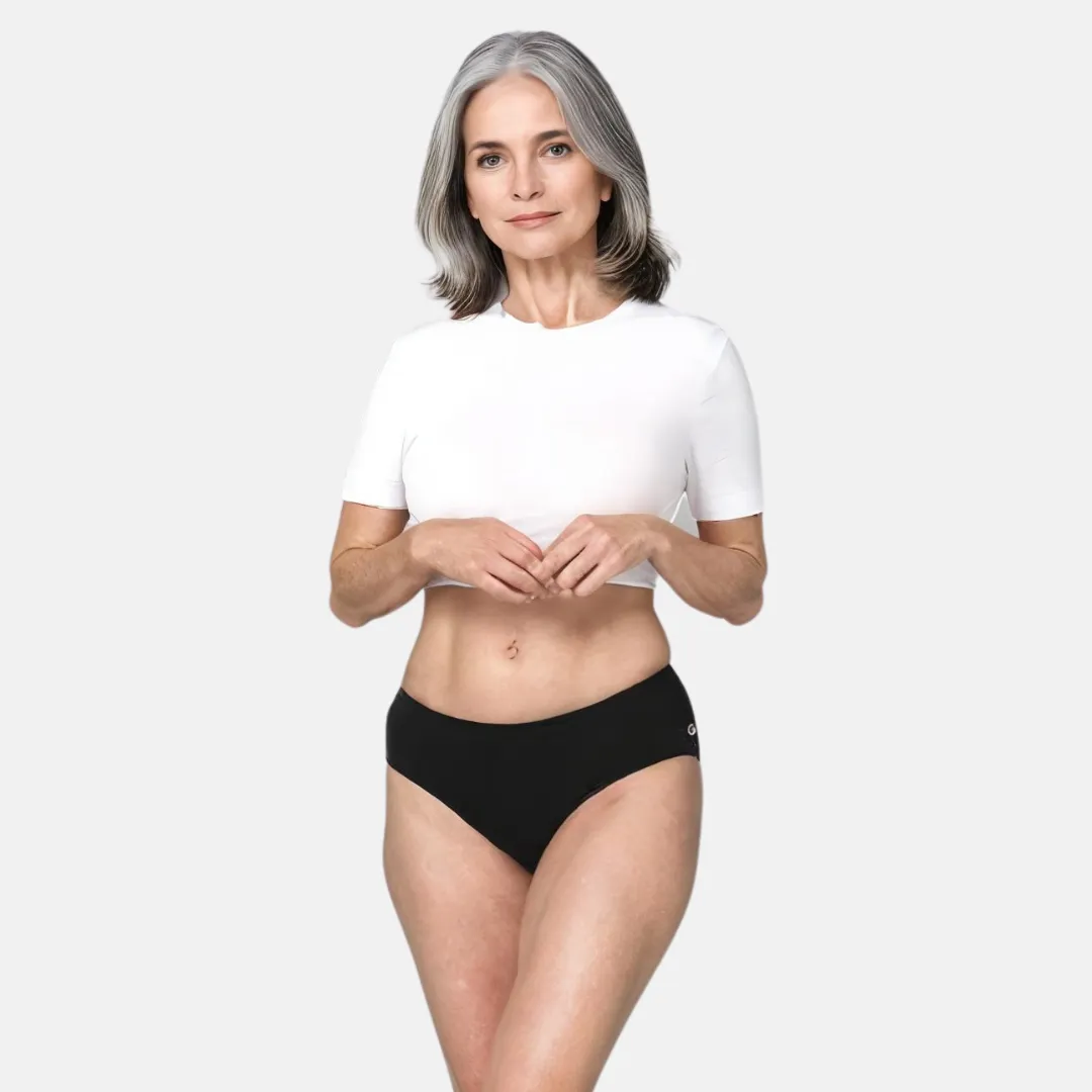 Incontinence Panties | Mid Waist | Leakproof Crotch | Absorbs 25ml Of Leaks | Reusable & Washable - Image 13